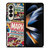 MARVEL COMICS COLLAGE Samsung Galaxy Z Fold 4 Case Cover