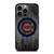 CHICAGO CUBS BASEBALL MLB WOOD LOGO iPhone 13 Pro Case Cover