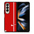 NIKE LOGO RED STRIPE Samsung Galaxy Z Fold 4 Case Cover