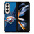 OKLAHOMA CITY THUNDER NBA BASKETBALL LOGO Samsung Galaxy Z Fold 4 Case Cover