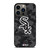CHICAGO WHITE SOX BASEBALL BLACK CAMO iPhone 13 Pro Case Cover