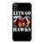 CHICAGO BLACKHAWKS NHL HOCKEY FANS iPhone XS Max Case Cover