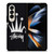 STUSSY FUZZY REGAL CROWN Samsung Galaxy Z Fold 4 Case Cover
