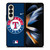TEXAS RANGERS MLB BASEBALL NIKE Samsung Galaxy Z Fold 4 Case Cover