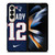 TOM BRADY NEW ENGLAND PATRIOTS NFL JERSEY 2 Samsung Galaxy Z Fold 4 Case Cover