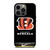 CINCINNATI BENGALS FOOTBALL FIELD iPhone 13 Pro Case Cover