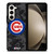 CHICAGO CUBS BASEBALL BLACK CAMO Samsung Galaxy Z Fold 5 Case Cover