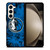 DALLAS MAVERICKS BASKETBALL NBA FIRE Samsung Galaxy Z Fold 5 Case Cover