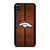 DENVER BRONCOS NFL METAL STRIPE iPhone XS Max Case Cover DENVER BRONCOS NFL METAL STRIPE iPhone XS Max Case Cover