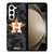 HOUSTON ASTROS BASEBALL BLACK CAMO Samsung Galaxy Z Fold 5 Case Cover