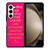 KATE SPADE NEW YORK QUOTES PINK Samsung Galaxy Z Fold 5 Case Cover