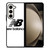 NEW BALANCE WHITE LOGO Samsung Galaxy Z Fold 5 Case Cover