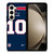 NEW ENGLAND PATROTS MAC JONES 10 NFL NIKE Samsung Galaxy Z Fold 5 Case Cover