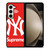NEW YORK YANKEES SUPREME NEW ERA 2 Samsung Galaxy Z Fold 5 Case Cover