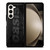 OASIS ROCK BAND WOODEN LOGO Samsung Galaxy Z Fold 5 Case Cover
