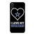 I LOVE MY DALLAS COWBOYS FOOTBALL NFL iPhone XS Max Case Cover