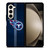 TENNESSEE TITANS NFL METAL STRIPE Samsung Galaxy Z Fold 5 Case Cover TENNESSEE TITANS NFL METAL STRIPE Samsung Galaxy Z Fold 5 Case Cover