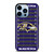BALTIMORE RAVENS FOOTBALL FIELD iPhone 13 Pro Max Case Cover