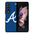 ATLANTA BRAVES MLB LOGO Samsung Galaxy Z Fold 3 Case Cover