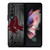 BOSTON RED SOX BASEBALL MLB WOOD LOGO Samsung Galaxy Z Fold 3 Case Cover