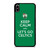 KEEP CALM AND GO BOSTON CELTICS iPhone XS Max Case Cover