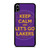KEEP CALM AND GO LAKERS iPhone XS Max Case Cover