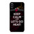 KEEP CALM AND GO MIAMI HEAT iPhone XS Max Case Cover