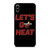 LETS GO MIAMI HEAT NBA BASKETBALL iPhone XS Max Case Cover