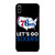 LETS GO PHILADELPHIA 76ERS NBA BASKETBALL 2 iPhone XS Max Case Cover