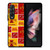 IOWA STATE CYCLONES FOOTBALL COLLAGE Samsung Galaxy Z Fold 3 Case Cover