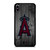 LOS ANGELES ANGELS BASEBALL MLB WOOD LOGO iPhone XS Max Case Cover