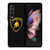 LAMBORGHINI AUTOMOBILI CARBON FIBER Samsung Galaxy Z Fold 3 Case Cover