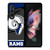 LOS ANGELES RAMS NFL TEAM Samsung Galaxy Z Fold 3 Case Cover
