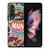 MARVEL COMICS COLLAGE Samsung Galaxy Z Fold 3 Case Cover
