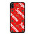 LOUIS VUITTON X SUPREME RED iPhone XS Max Case Cover