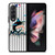 MIAMI MARLINS MLB NIKE Samsung Galaxy Z Fold 3 Case Cover
