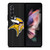 MINNESOTA VIKINGS FOOTBALL TEXT Samsung Galaxy Z Fold 3 Case Cover