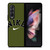 NIKE SWOOSH VINTAGE ARMY Samsung Galaxy Z Fold 3 Case Cover