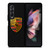 PORSCHE AUTOMOBILE CARBON FIBER Samsung Galaxy Z Fold 3 Case Cover
