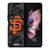 SAN FRANCISCO GIANTS BASEBALL BLACK CAMO Samsung Galaxy Z Fold 3 Case Cover