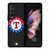 TEXAS RANGERS BASEBALL BLACK Samsung Galaxy Z Fold 3 Case Cover