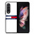 TOMMY HILFIGER WHITE Samsung Galaxy Z Fold 3 Case Cover