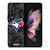 TORONTO BLUE JAYS BASEBALL BLACK CAMO Samsung Galaxy Z Fold 3 Case Cover