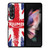 TRIUMPH MOTORCYCLES UNION JACK Samsung Galaxy Z Fold 3 Case Cover TRIUMPH MOTORCYCLES UNION JACK Samsung Galaxy Z Fold 3 Case Cover