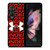 UNDER ARMOUR RED LOGO Samsung Galaxy Z Fold 3 Case Cover