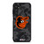 BALTIMORE ORIOLES BASEBALL BLACK CAMO Samsung Galaxy A14 Case Cover