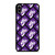 NIKE SB SKATEBOARD BOX PATTERN PURPLE iPhone XS Max Case Cover