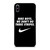 NIKE SWOOSH BANTER iPhone XS Max Case Cover