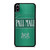 PALL MALL CIGARETTES GREEN iPhone XS Max Case Cover