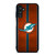 MIAMI DOPHINS NFL METAL STRIPE Samsung Galaxy A14 Case Cover